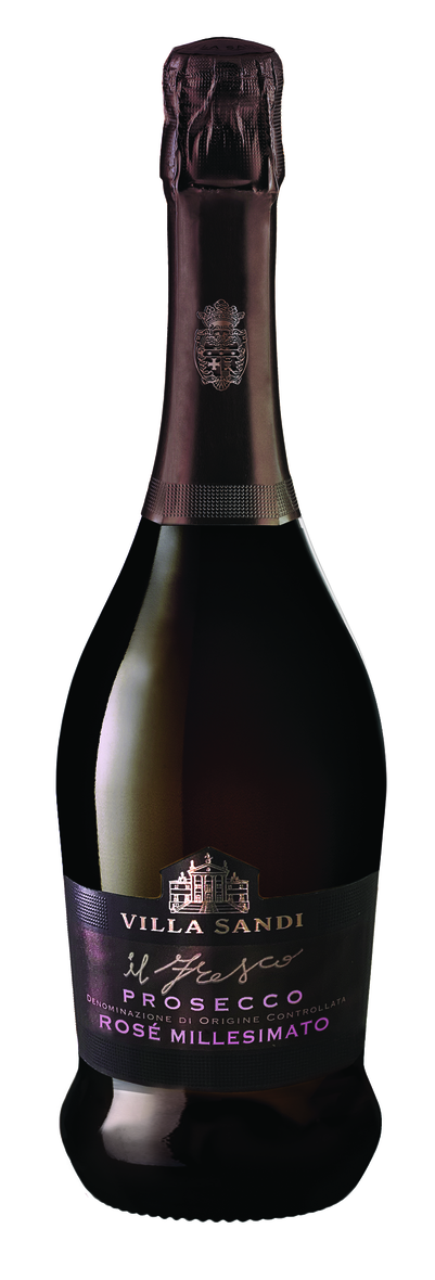 2021 Villa Sandi Il Fresco Prosecco Millesimato Rose 750ML Hill Side