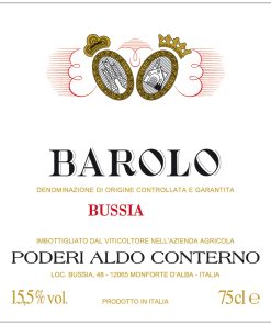 2018 Aldo Conterno Barolo Bussia