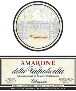 1981 Bertani Amarone della Valpolicella Classico-hillsidevineyards