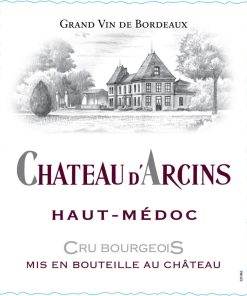 2015 CHATEAU D'ARCINS HAUT-MEDOC-hill side vineyards