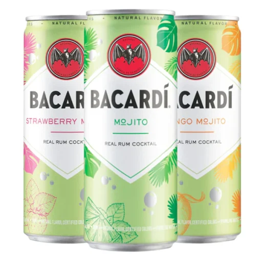 Bacardi Mojito Variety Pack Ready-to-Drink 6 Pack