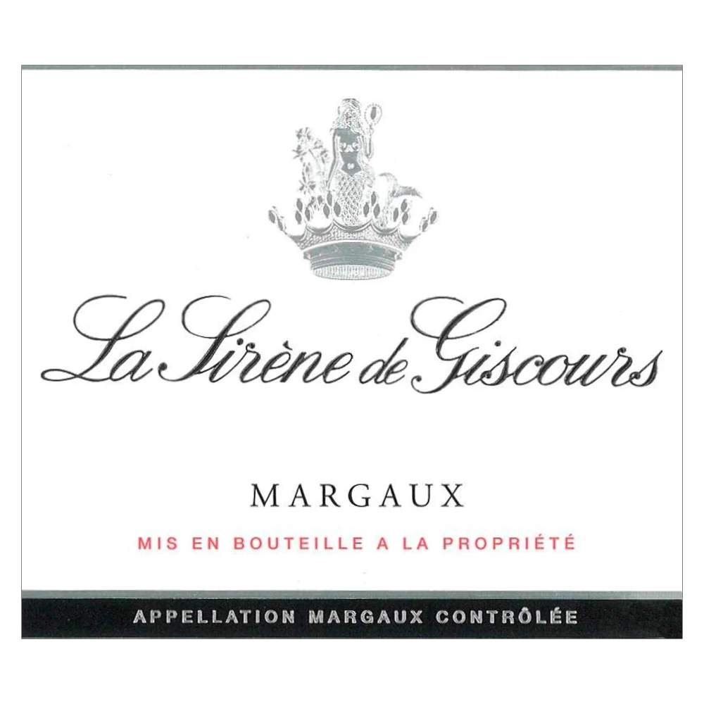 U GISCOURS LA SIRENE DE GISCOURS MARGAUX