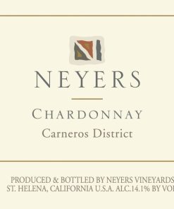 2016 Neyers Chardonnay Carneros-hillsidevineyards