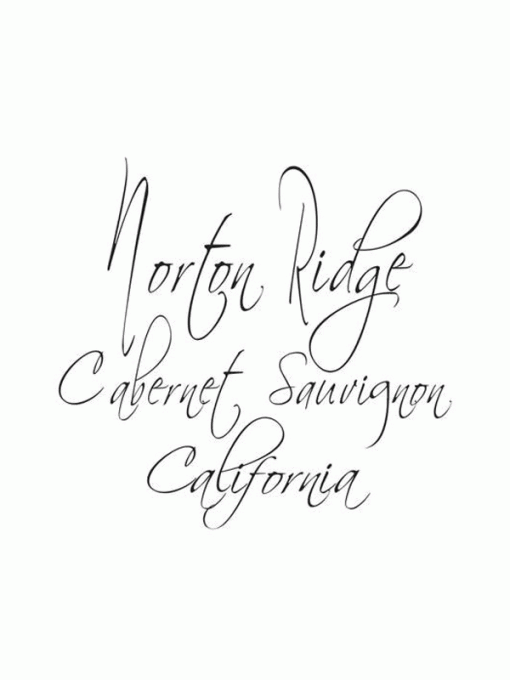 2018 Norton Ridge Cabernet Sauvignon