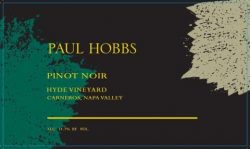 2018 Paul Hobbs Pinot Noir Hyde Vineyard