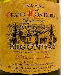 Domaine du Grand Montmirail - Gigondas le Coteau de Mon Reve