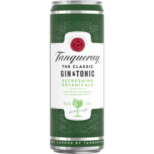 Tanqueray London Dry Gin & Tonic Cocktail 6 Pack