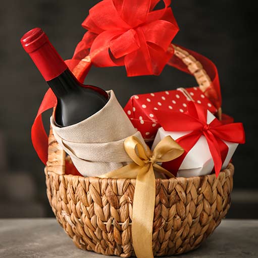 Red Wine Gift Basket Generic2