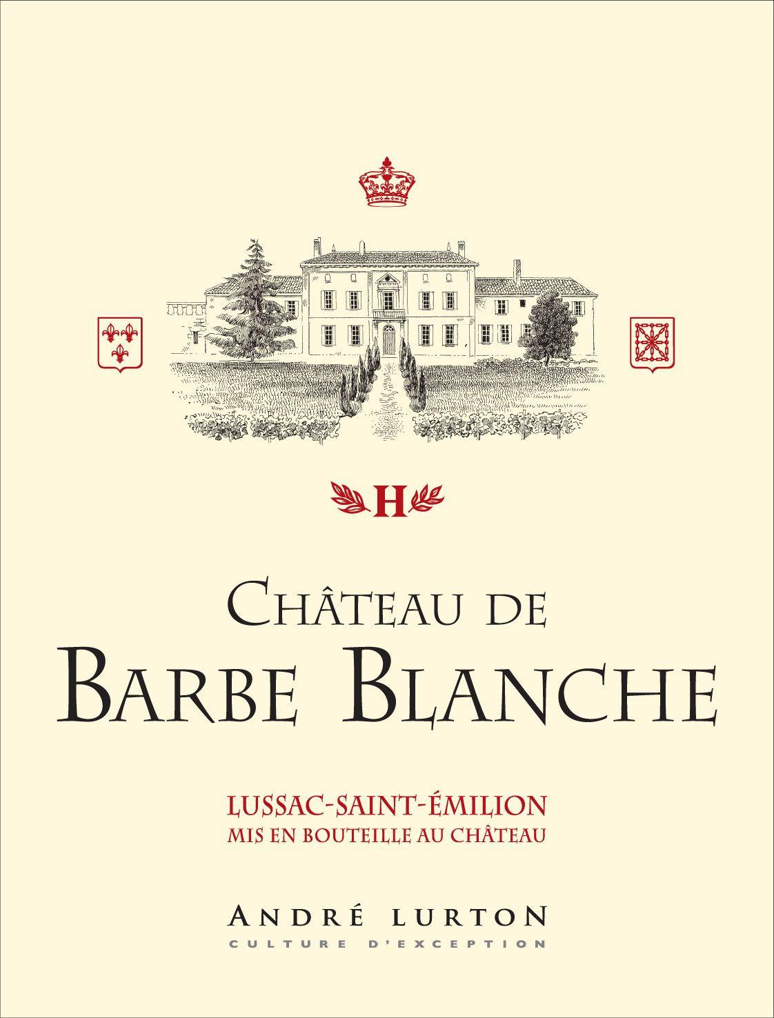 Chateau De Barbe Blanche Lussac Saint Emilion Ml Hill Side Vineyards